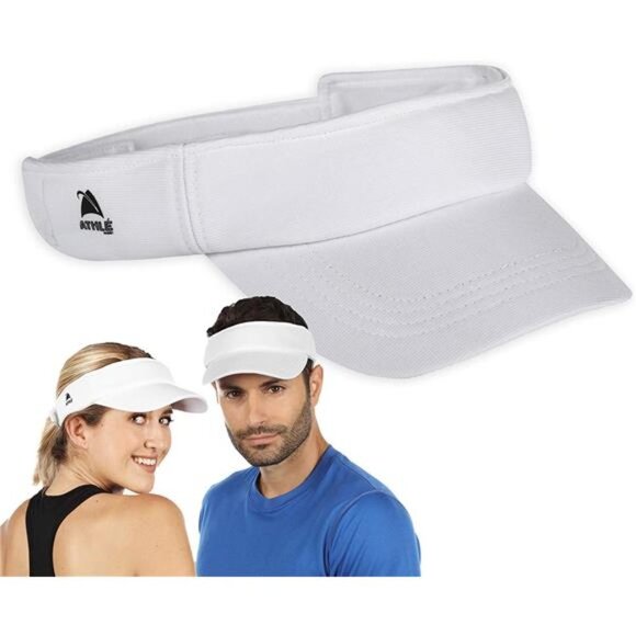 Sport Sun Visors for Women and Men - No Headache Design One Size Fits All